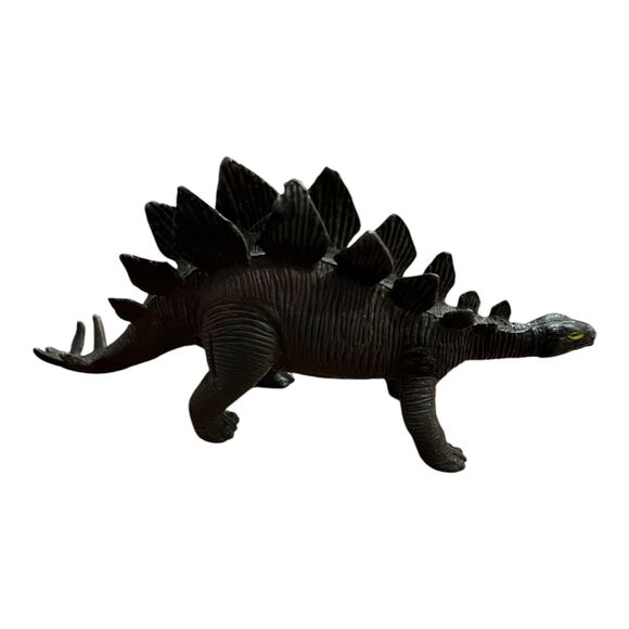 Vintage Funrise 1988 Stegosaurus Dinosaur Vinyl Figure 2" x 5" - Picture 4 of 5